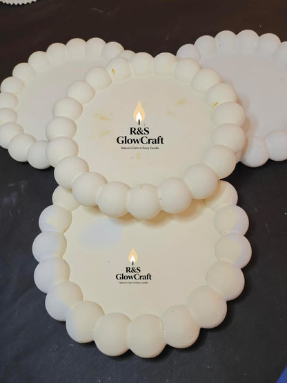 Handmade Concrete Bubble Trinket Tray (Pack of 2)