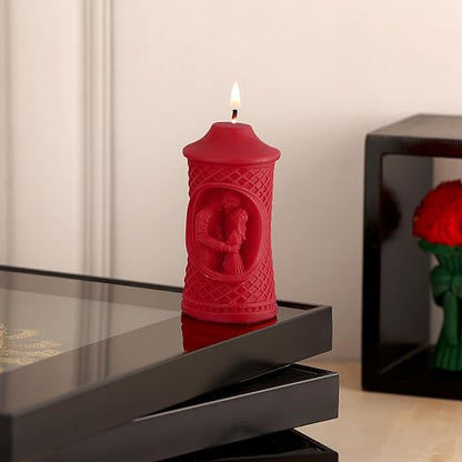 Couple Pillar Candles