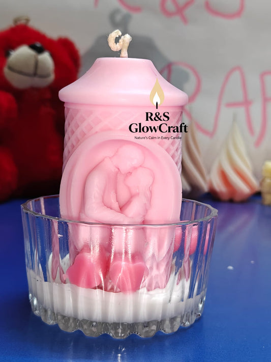 Couple Pillar Candles