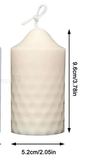 Cylindrical Wave Candles | Soy Wax