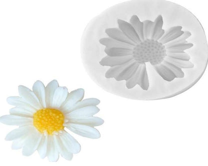 Daisy Flower candle mold