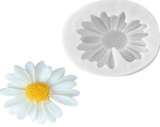 Daisy Flower candle mold