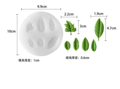 Leaf Silicone Mold