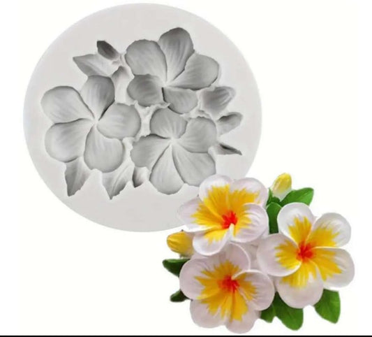 Plumeria Flower Silicone Candle Mold