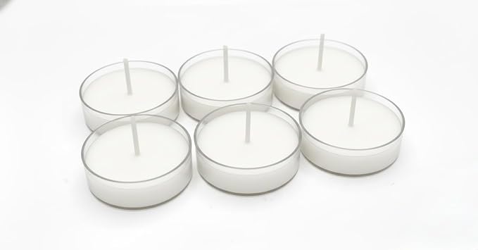 Poly Cup T-Candle 10-Pack Scented Soy Wax Tealight Candles