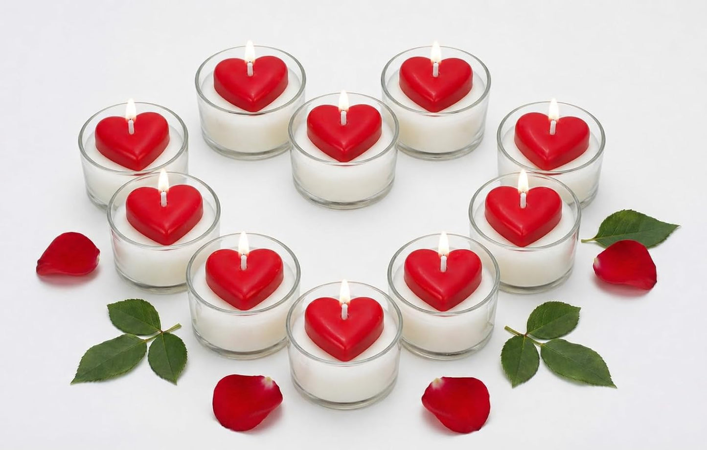Poly Cup T-Candle 10-Pack Scented Soy Wax Tealight Candles