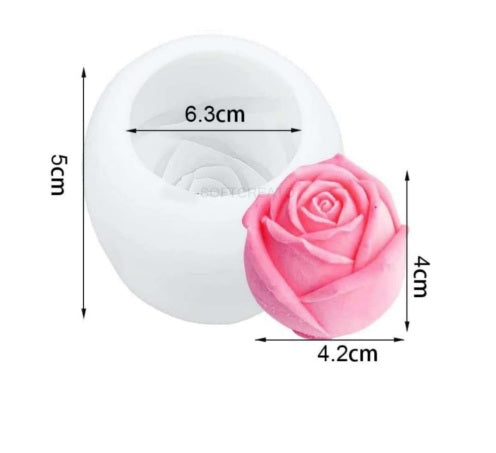 Rose Candle Mold