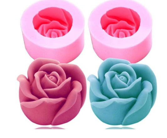 Rose Shaped Candle Mold