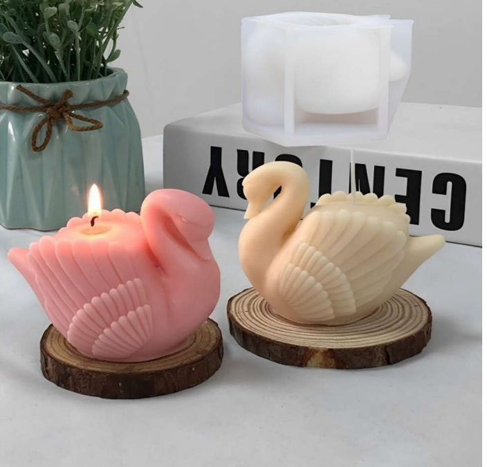 Swan Candle Mold