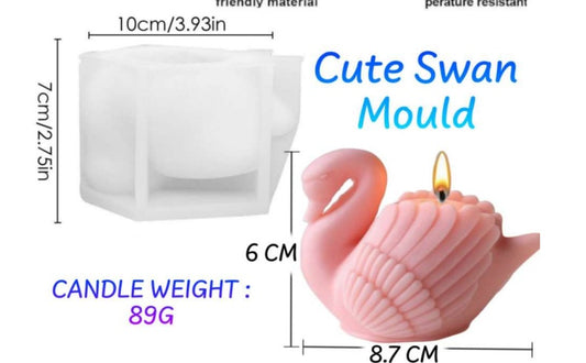 Swan Candle Mold